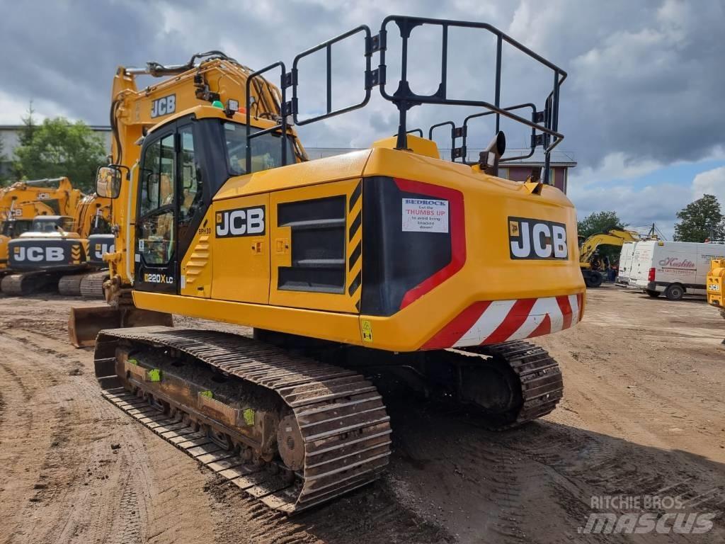 JCB 220 X Vikšriniai ekskavatoriai