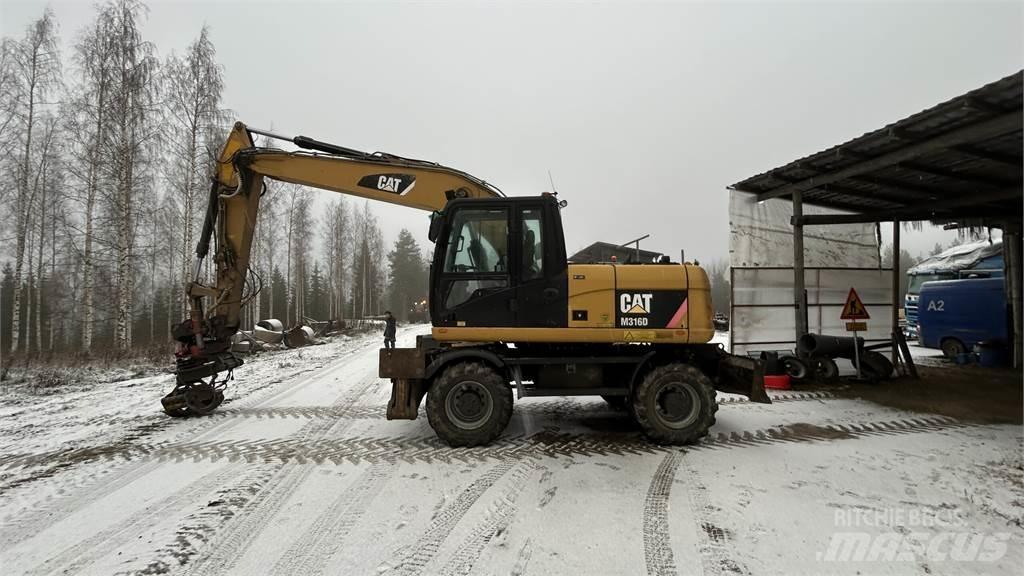 CAT 316 D Ratiniai ekskavatoriai