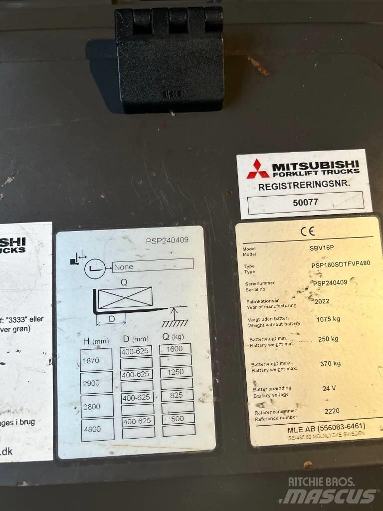 Mitsubishi SBV 16 P Savaeigiai rietuvai