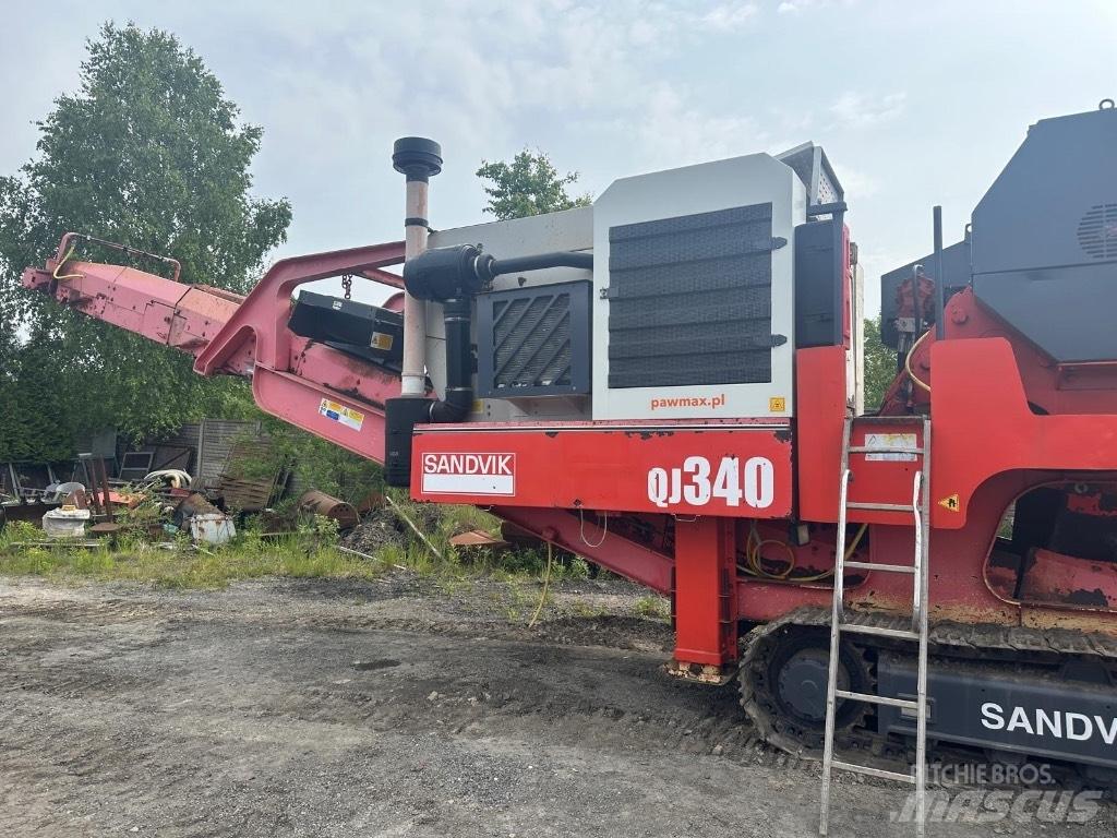 Sandvik QJ 340 Mobilūs smulkintuvai