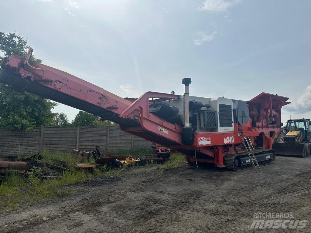 Sandvik QJ 340 Mobilūs smulkintuvai