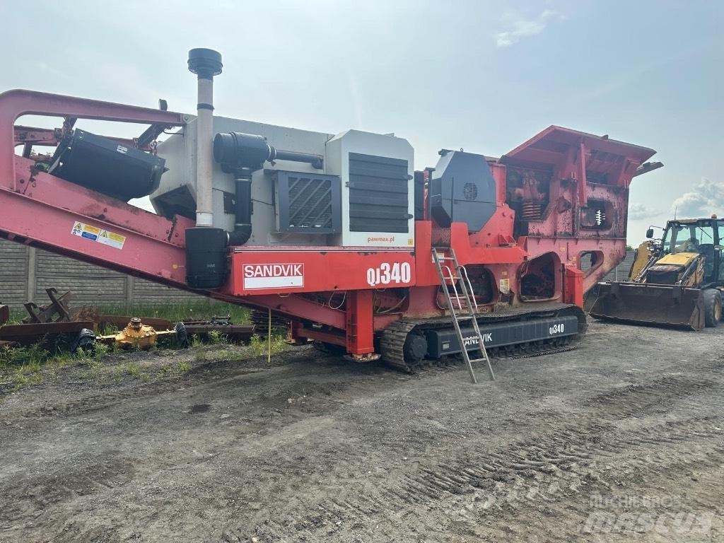 Sandvik QJ 340 Mobilūs smulkintuvai