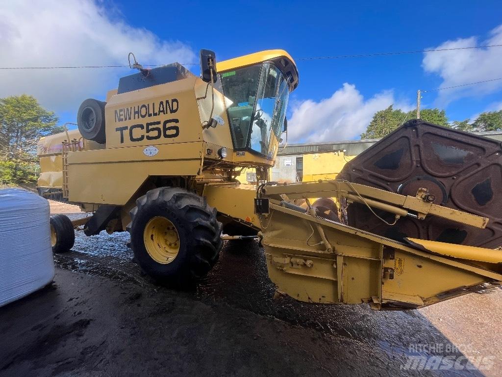 New Holland Tc56h Derliaus nuėmimo kombainai