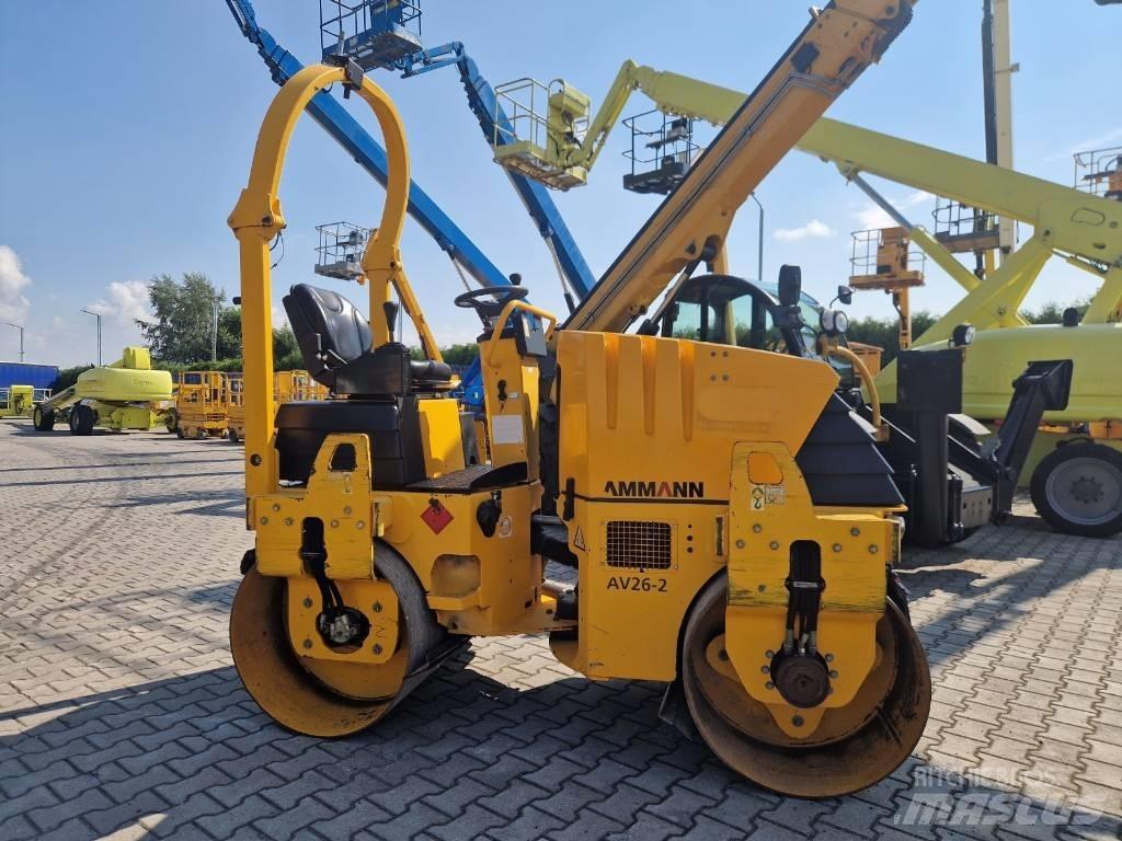 Ammann AV 26-2 Porinių būgnų volai