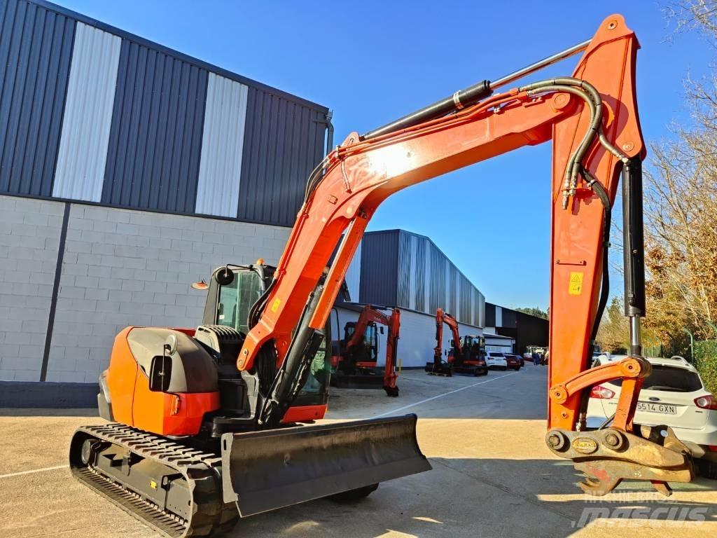 Kubota KX080-4a2 Vidutinės galios ekskavatoriai 7-12 t