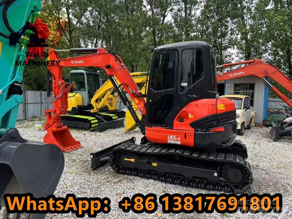 Kubota U 55 Mini ekskavatoriai < 7 t