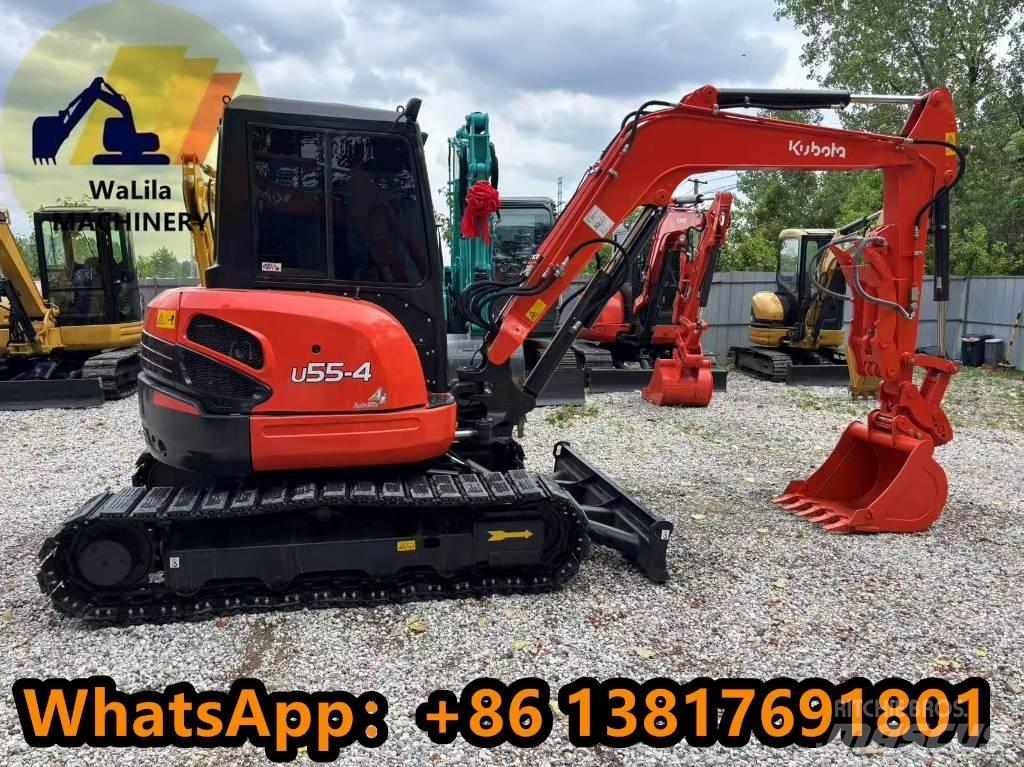 Kubota U 55 Mini ekskavatoriai < 7 t