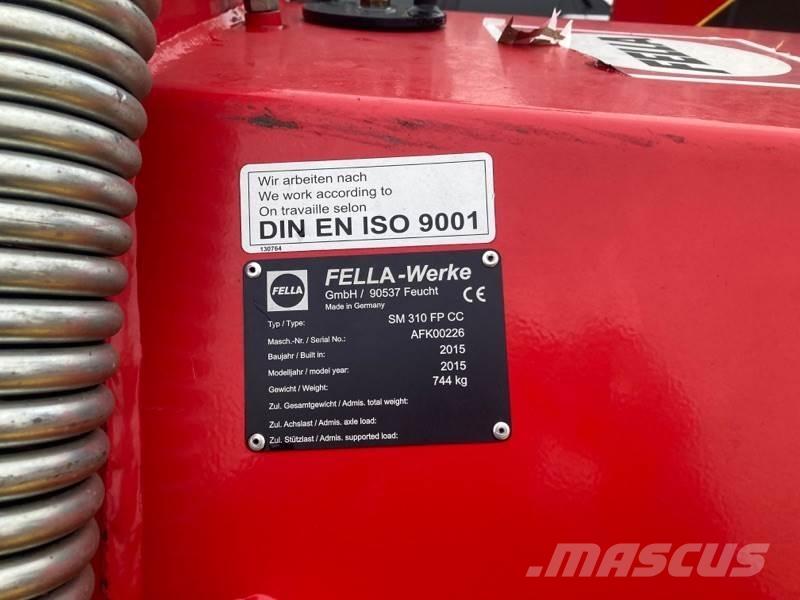 Fella SM 310 FP Formuojančios žoliapjovės
