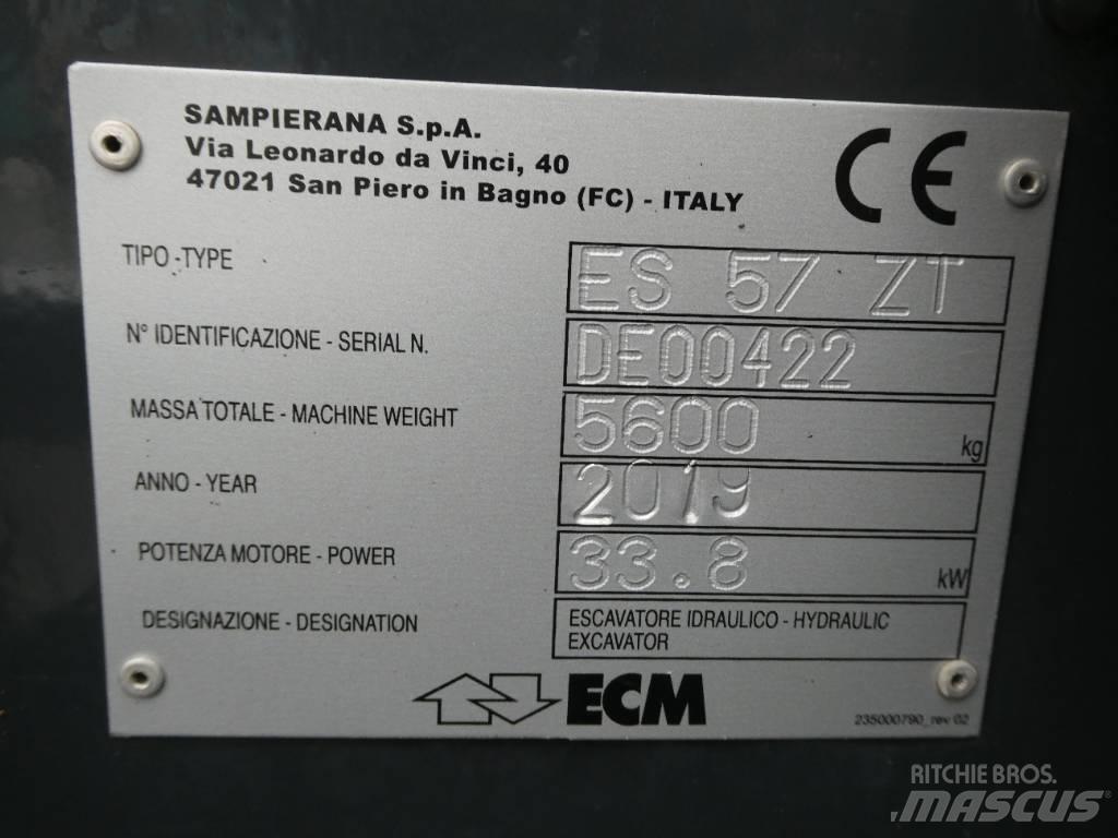 ECM ES 57 ZT Mini ekskavatoriai < 7 t