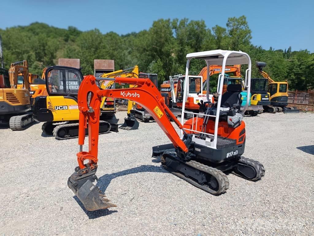 Kubota U 17-3A Mini ekskavatoriai < 7 t