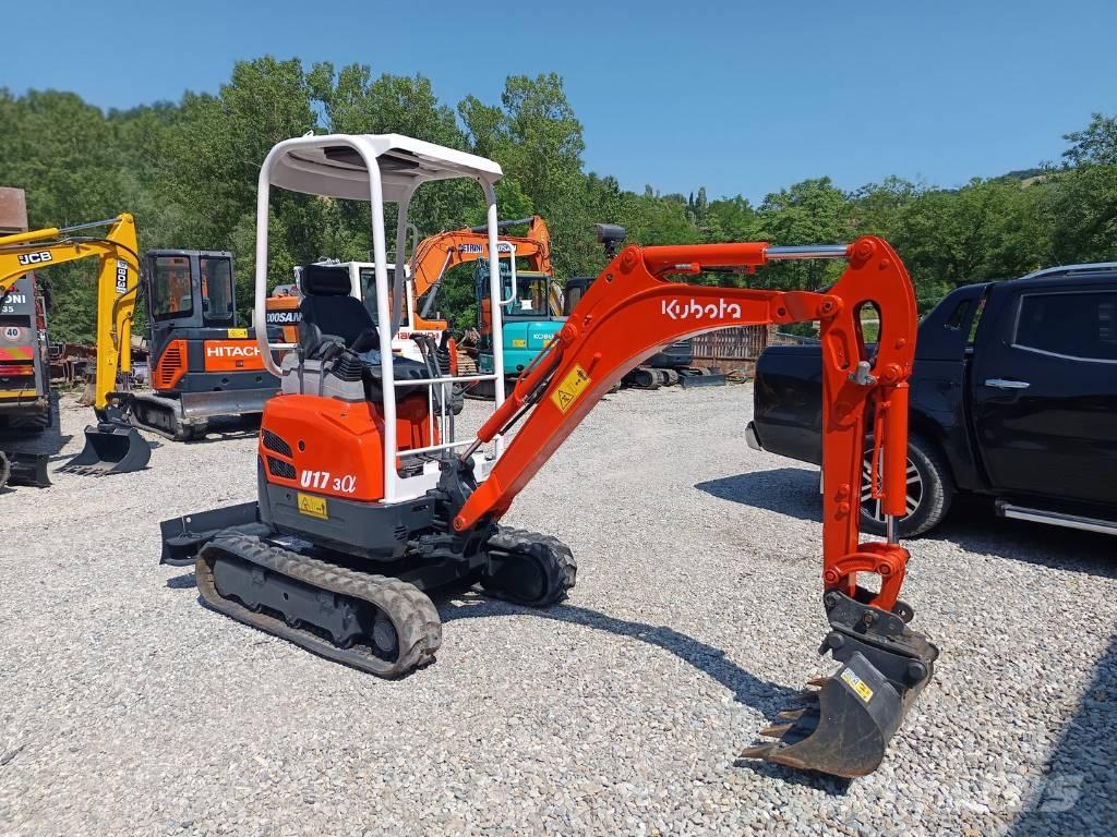 Kubota U 17-3A Mini ekskavatoriai < 7 t