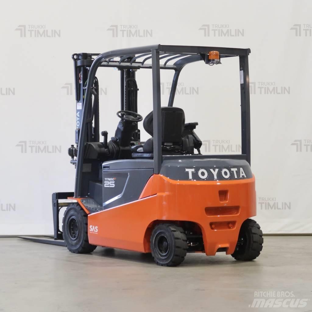 Toyota 8FBMT25 Elektriniai šakiniai krautuvai
