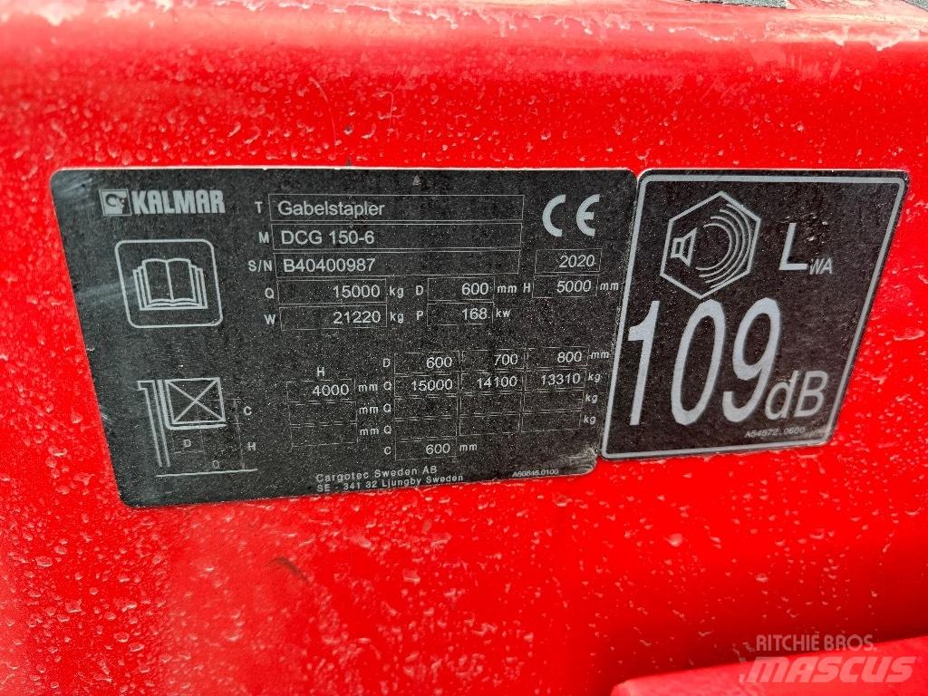 Kalmar DCG150-6 Dyzeliniai krautuvai