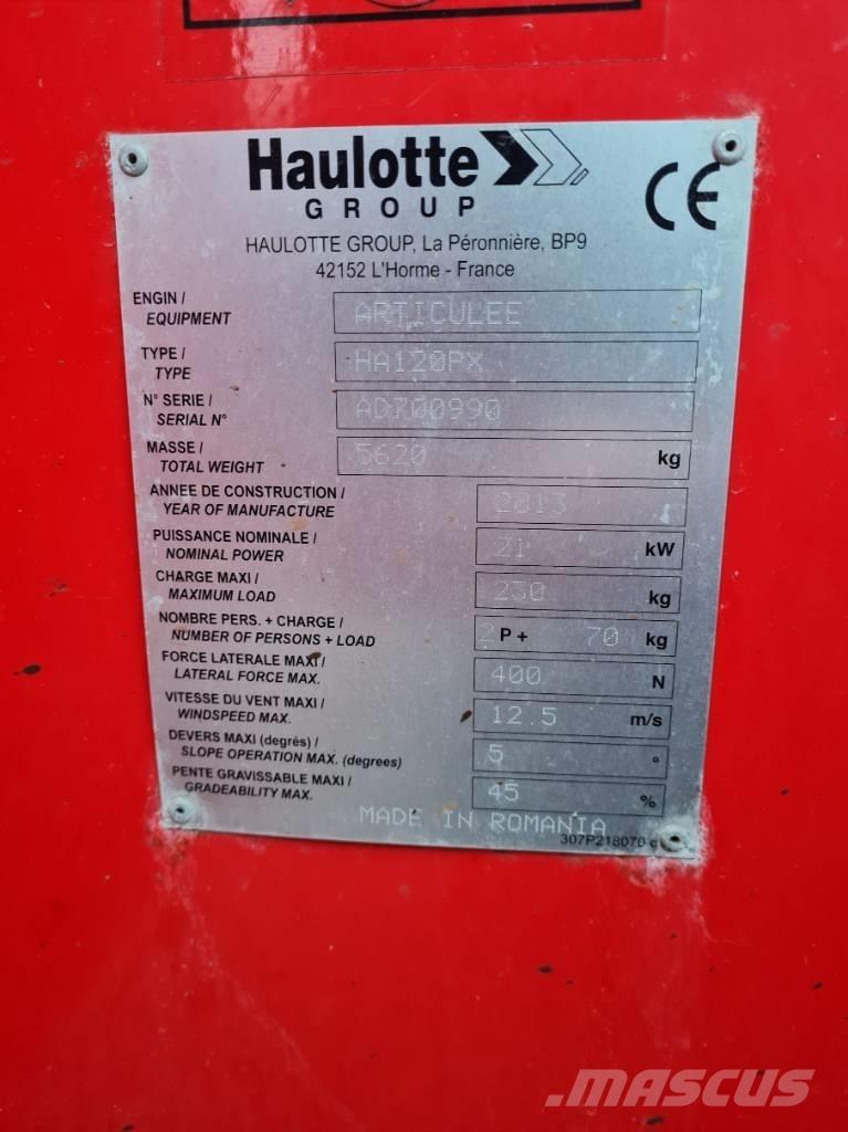 Haulotte HA 12 PX Alkūniniai keltuvai
