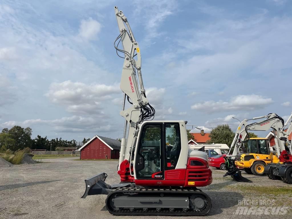 Takeuchi TB 290 Vidutinės galios ekskavatoriai 7-12 t