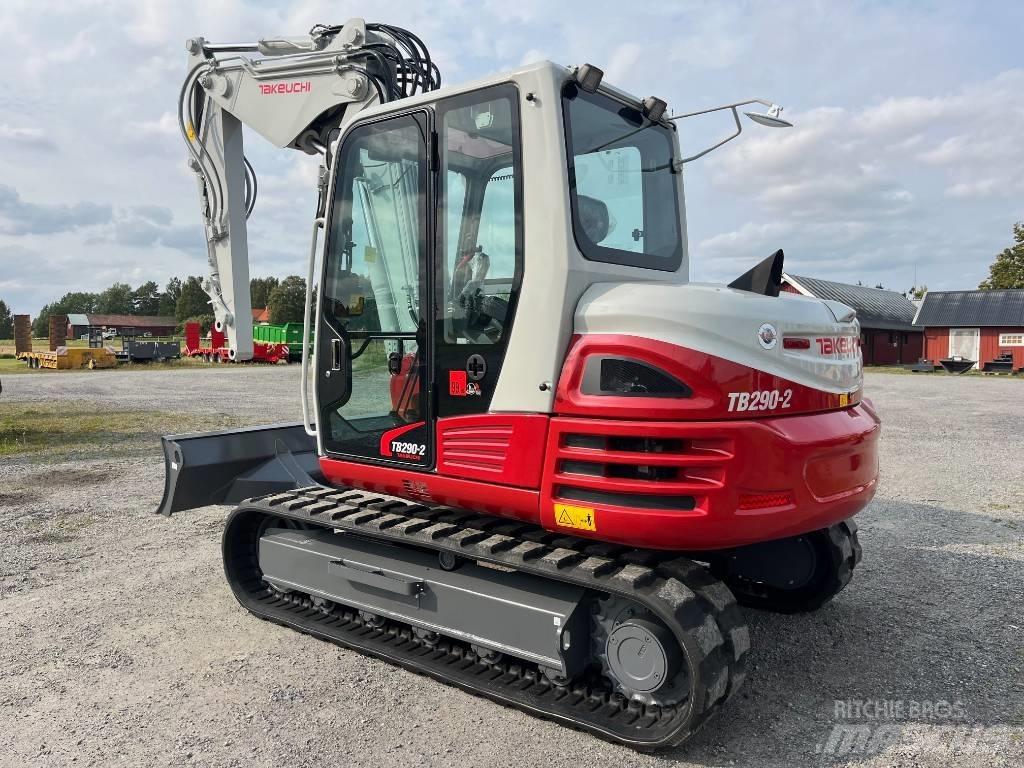 Takeuchi TB 290 Vidutinės galios ekskavatoriai 7-12 t
