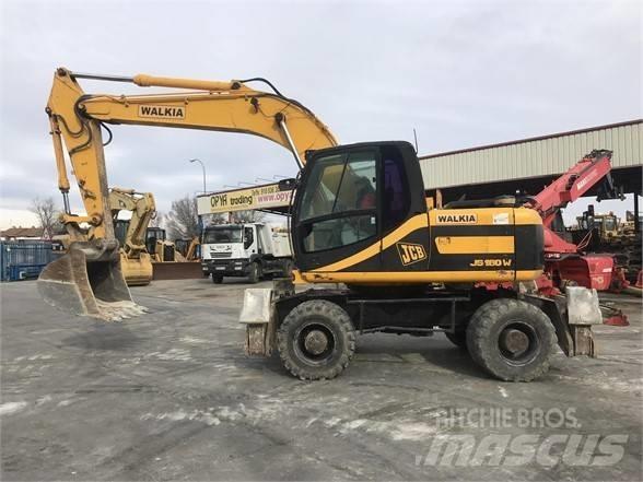 JCB JS 160 W Ratiniai ekskavatoriai
