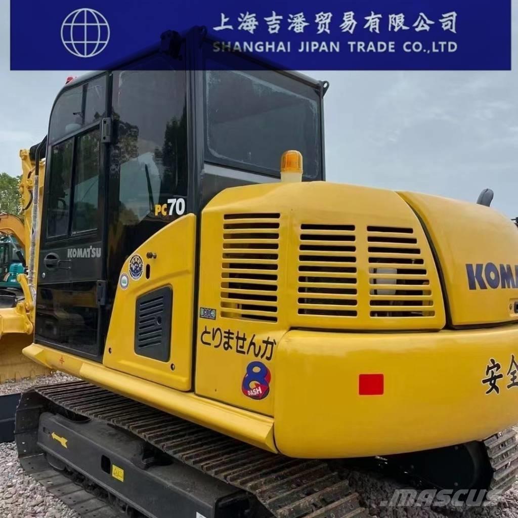 Komatsu PC 70 Vikšriniai ekskavatoriai