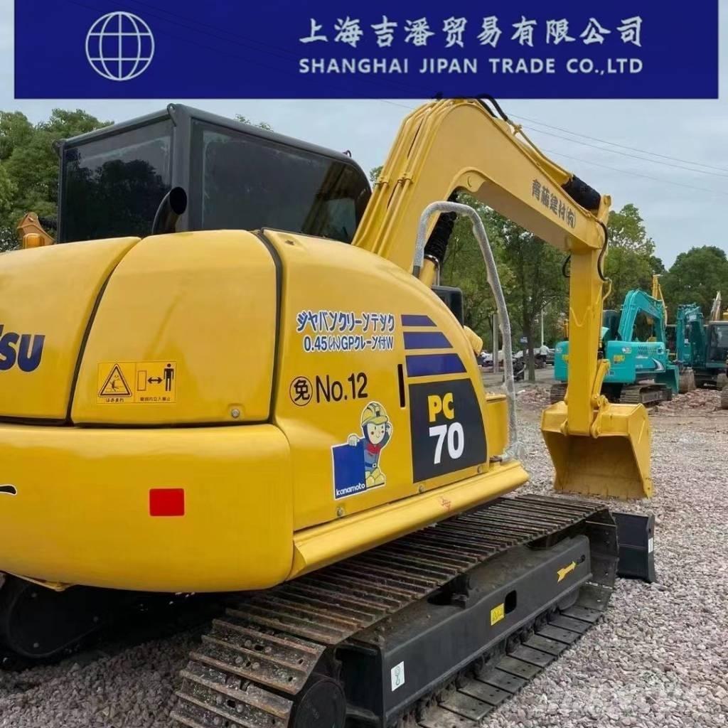 Komatsu PC 70 Vikšriniai ekskavatoriai