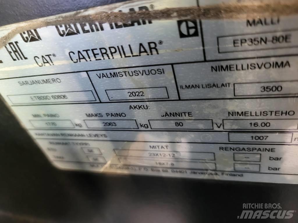 CAT EP35N Elektriniai šakiniai krautuvai