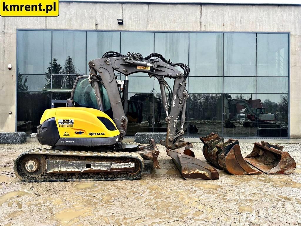Mecalac 10 M CR Vikšriniai ekskavatoriai