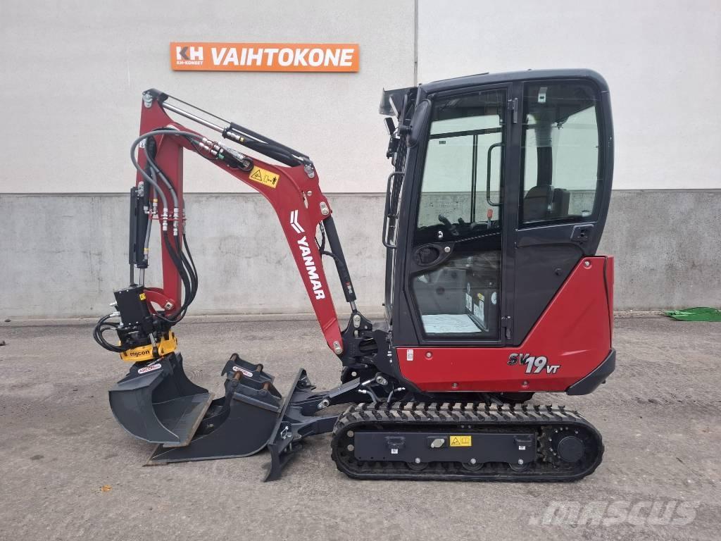 Yanmar SV 19 VT Mini ekskavatoriai < 7 t