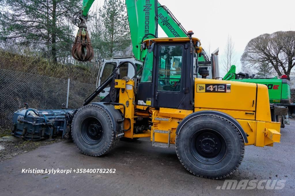 JCB 412S U-AURALLA Naudoti ratiniai krautuvai