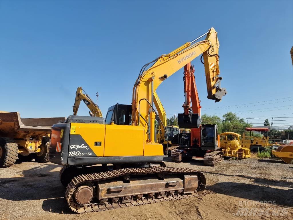 Hyundai R180LC-7 Vikšriniai ekskavatoriai