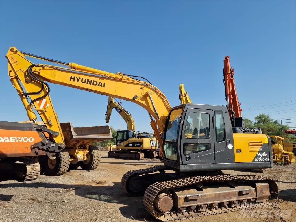 Hyundai R180LC-7 Vikšriniai ekskavatoriai