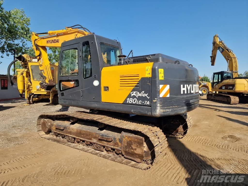 Hyundai R180LC-7 Vikšriniai ekskavatoriai