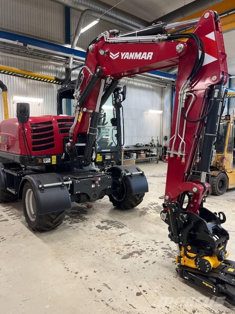 Yanmar B 95 W Ratiniai ekskavatoriai