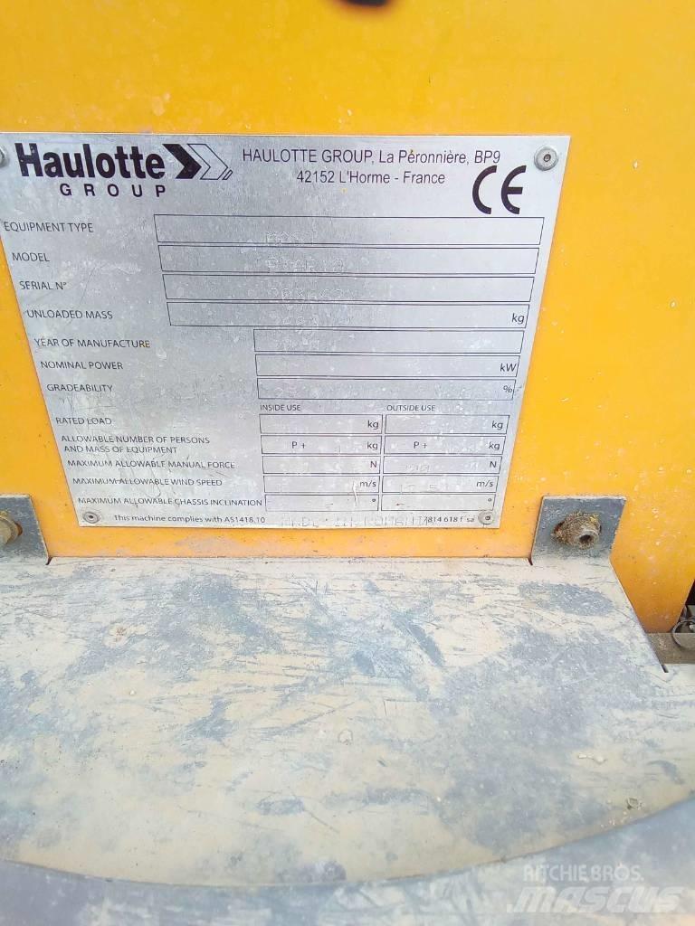 Haulotte Star 10 Vertikalūs stiebiniai keltuvai