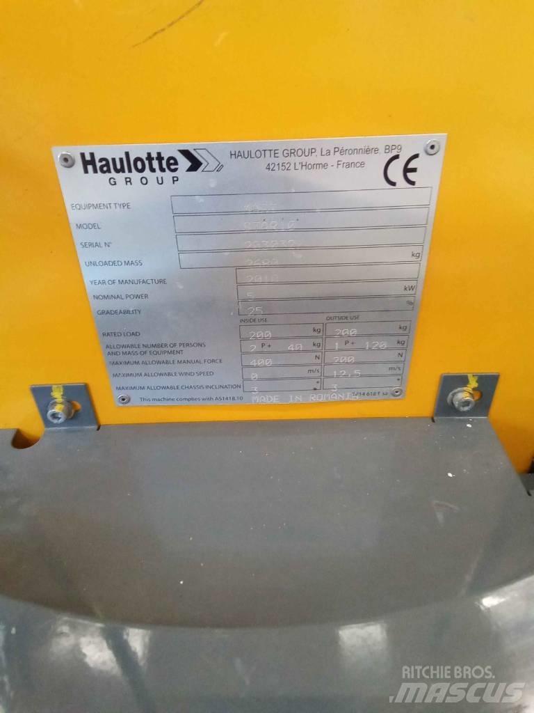 Haulotte Star 10 Vertikalūs stiebiniai keltuvai