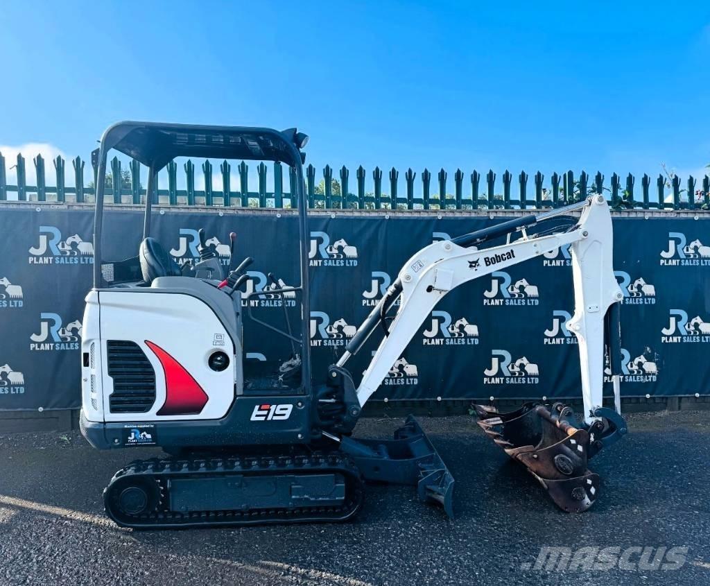 Bobcat E 19 Mini ekskavatoriai < 7 t