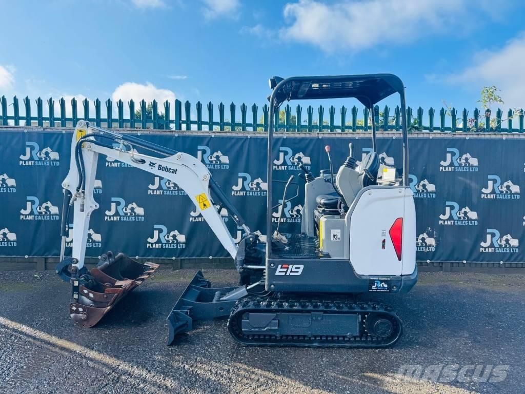 Bobcat E 19 Mini ekskavatoriai < 7 t