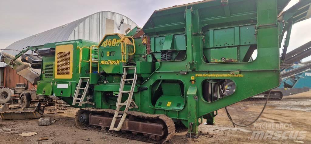 McCloskey J40V2 Mobilūs smulkintuvai