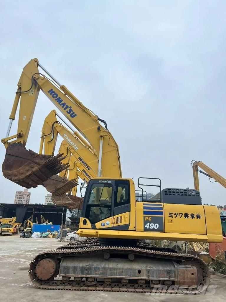 Komatsu PC490-10 Vikšriniai ekskavatoriai