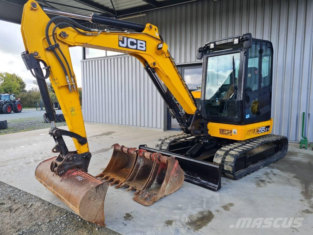 JCB 55 Z-1 Mini ekskavatoriai < 7 t