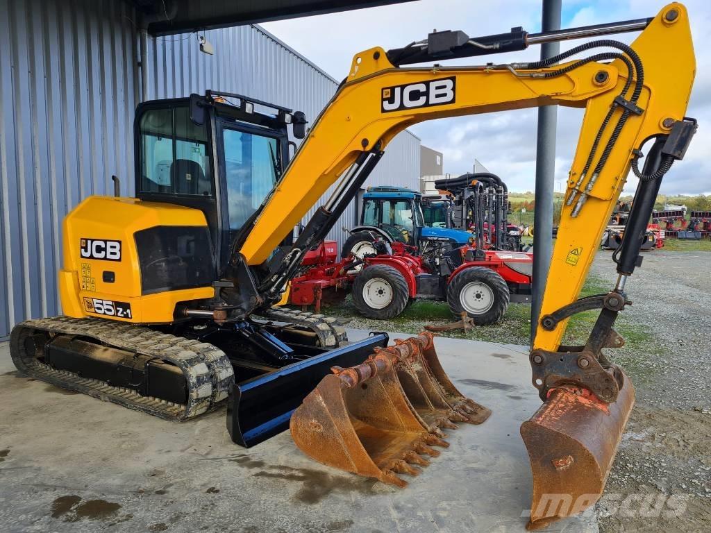 JCB 55 Z-1 Mini ekskavatoriai < 7 t