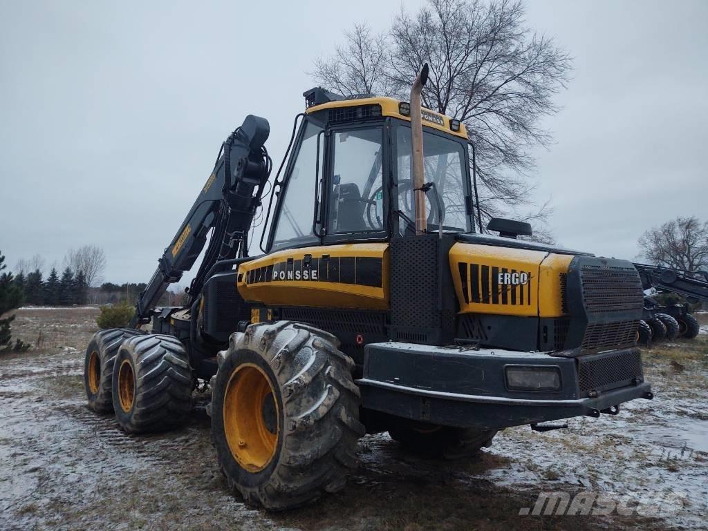 Ponsse Ergo 6W Miško technika (Harvesteriai)