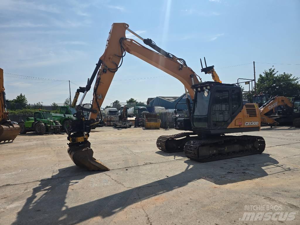 CASE CX130D Vikšriniai ekskavatoriai