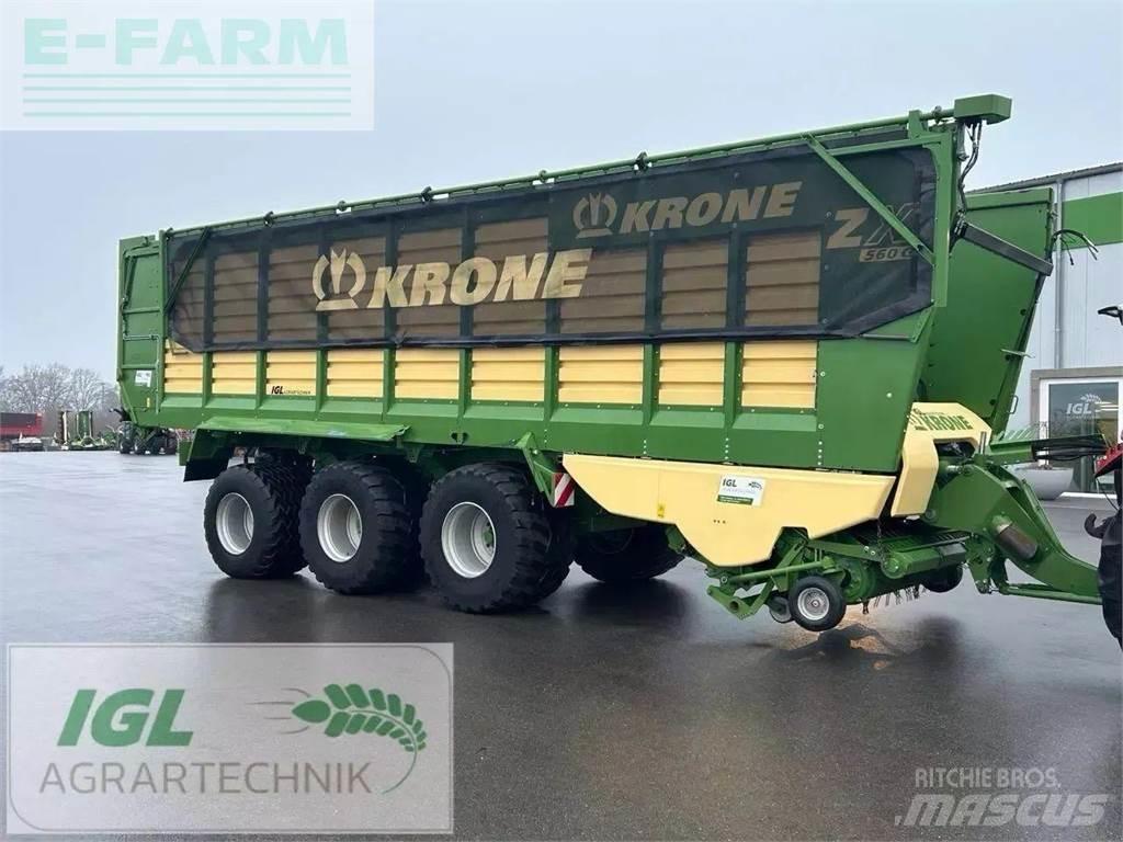 Krone zx 560 gl Kitos puspriekabės