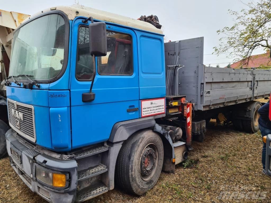 MAN 19.403 Savivarčių priekabų vilkikai