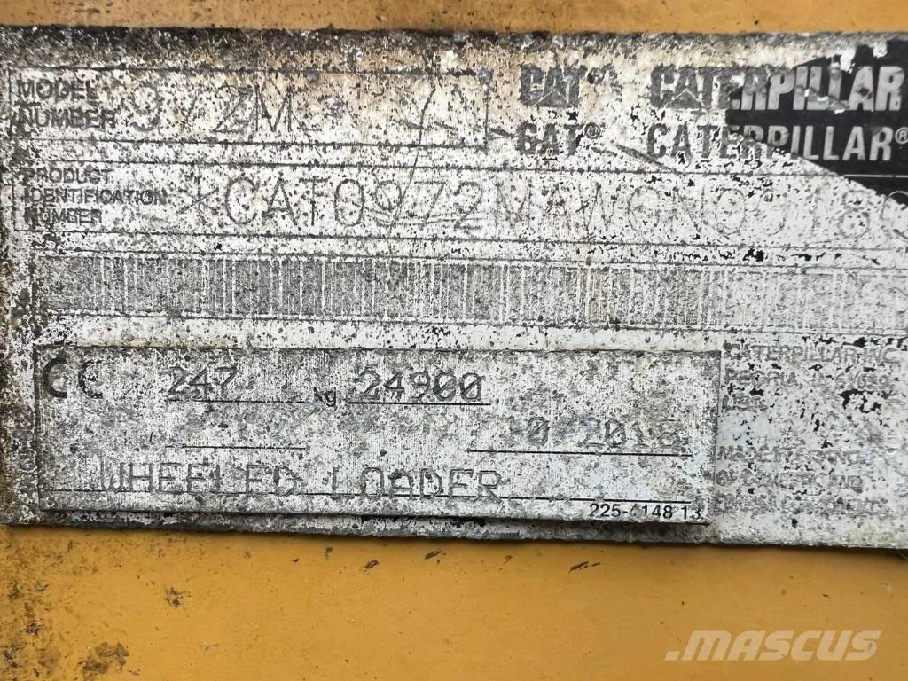 CAT 972 M Naudoti ratiniai krautuvai