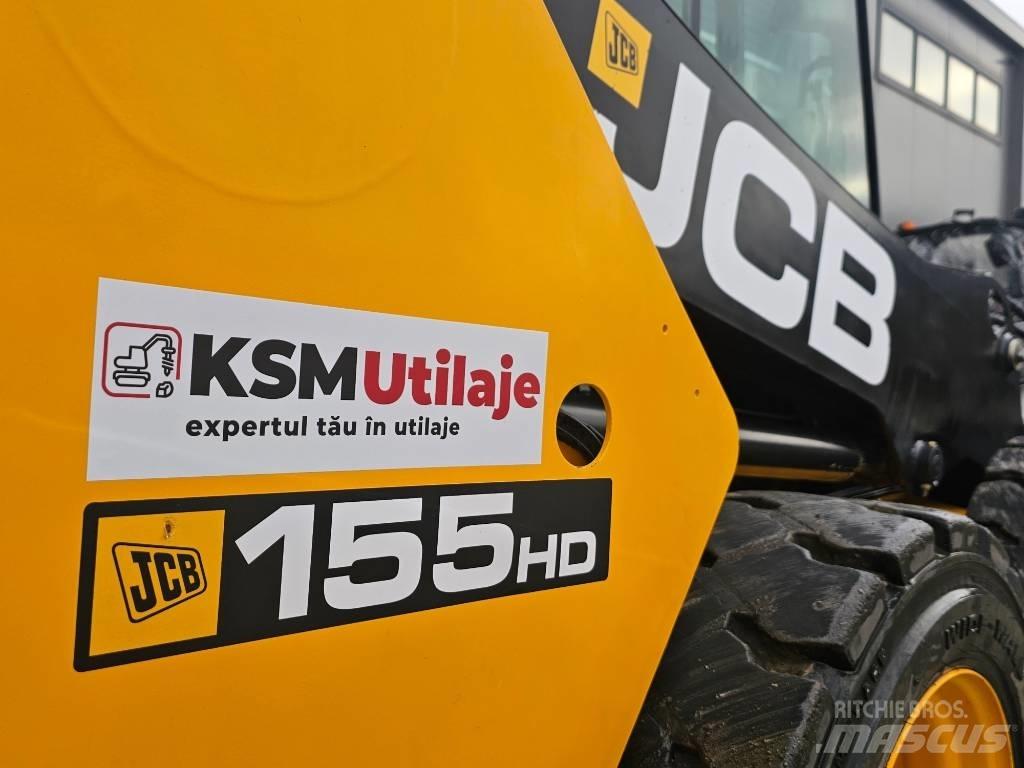 JCB 155 Krautuvai su šoniniu pasukimu