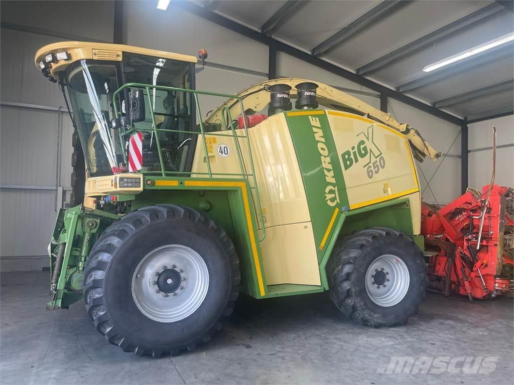 Krone BIG X 650 Pašarų ruošimo technika