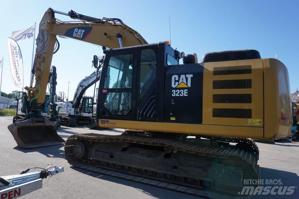 CAT 323EL *Uthyres* Vikšriniai ekskavatoriai