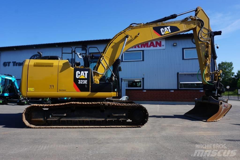 CAT 323EL *Uthyres* Vikšriniai ekskavatoriai