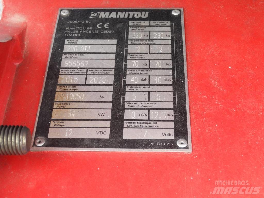 Manitou 200 ATJ Alkūniniai keltuvai