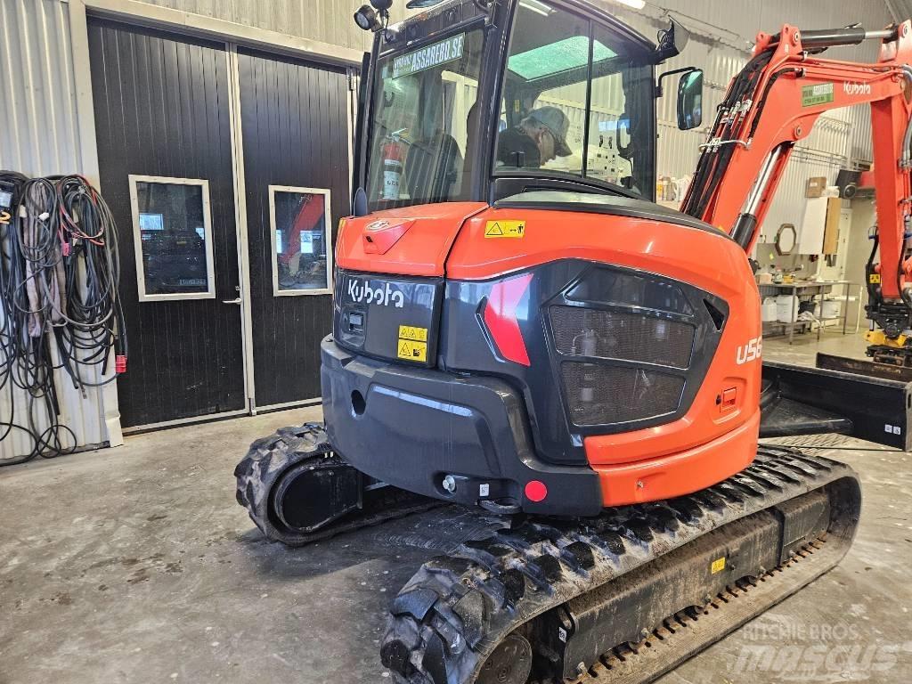 Kubota KX U56-5 Mini ekskavatoriai < 7 t